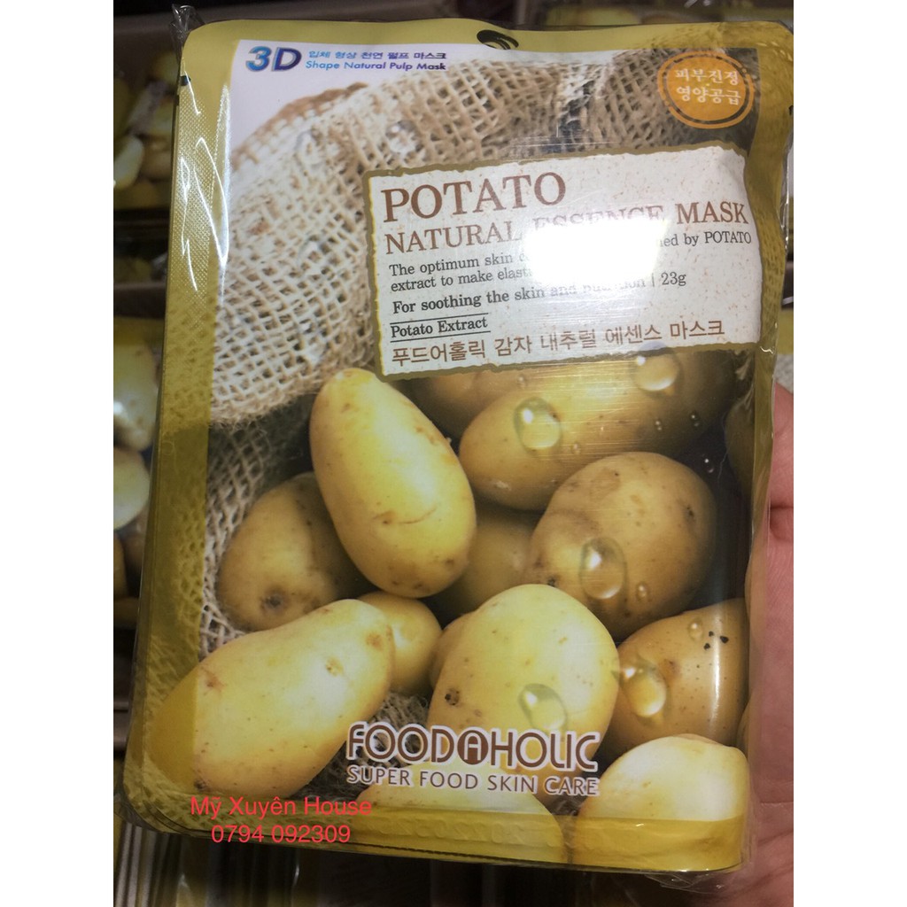 Mặt Nạ 3D Foodaholic Chính Hãng Hàn Quốc | BigBuy360 - bigbuy360.vn