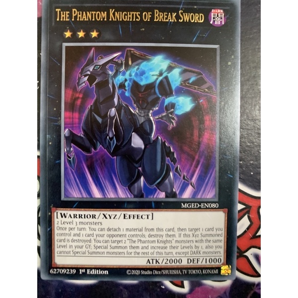 Bài yugioh : the Phantom knight of break sword
