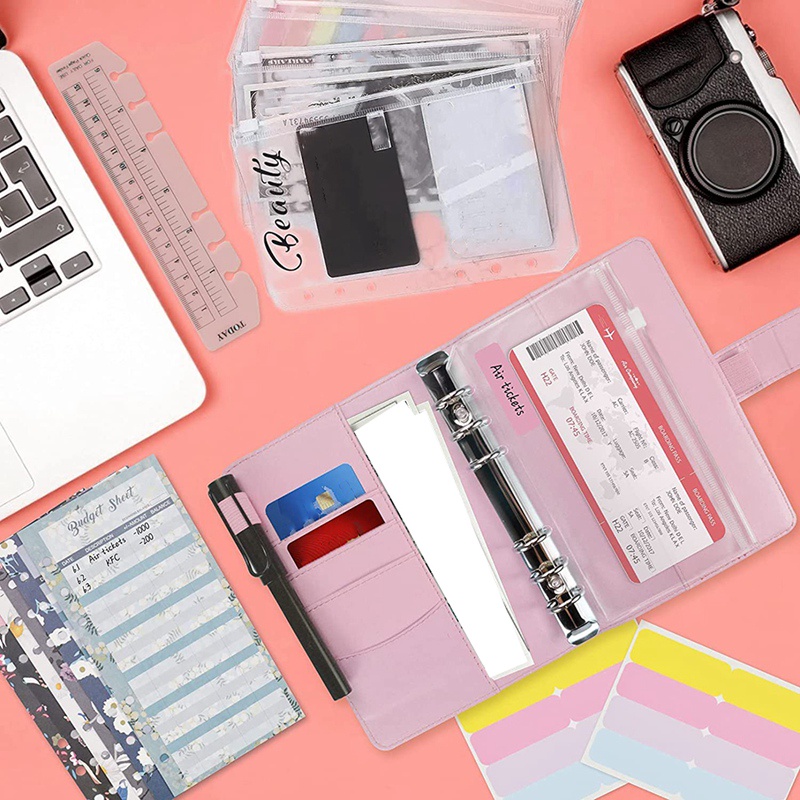 Bộ sổ tay kèm phong bì đựng tiền mặt dùng quản lý ngân sách tài chính