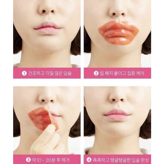 Mặt Nạ Môi Prreti Real Vita Hydrogel Lip Patch