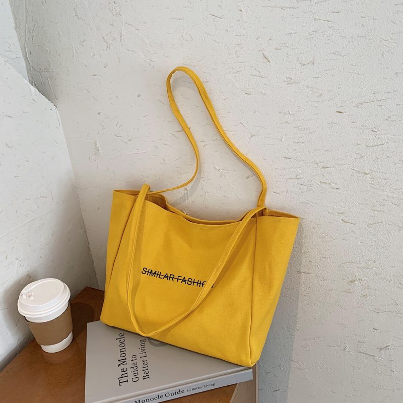 Túi xách IELGY vải canvas phong cách Hàn Quốc cho nữ