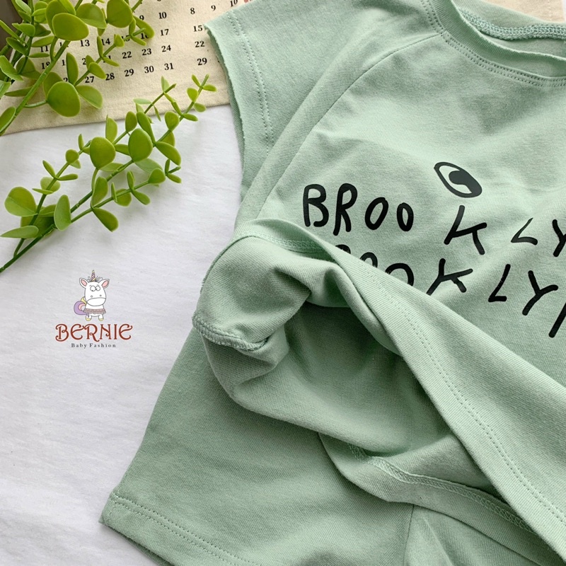Bộ cộc cotton Brook bé trai bé gái
