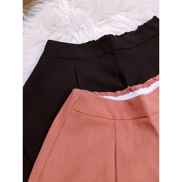 Quần Đùi Short Nữ Lưng Dây Kéo, 50% Thun Chất Vân Cao Cấp, Dày Dặn, Không Nhăn | BigBuy360 - bigbuy360.vn