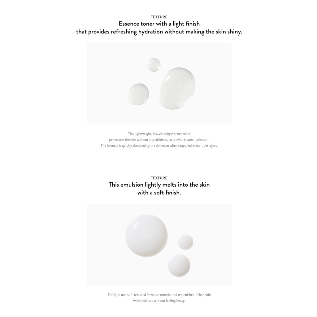 Bộ tinh chất dưỡng da LANEIGE Water Bank Blue axit hyaluronic làm trắng da và kiểm soát dầu - For Combination to Oily Skin