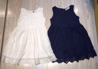 Đầm ren bé gái H&M