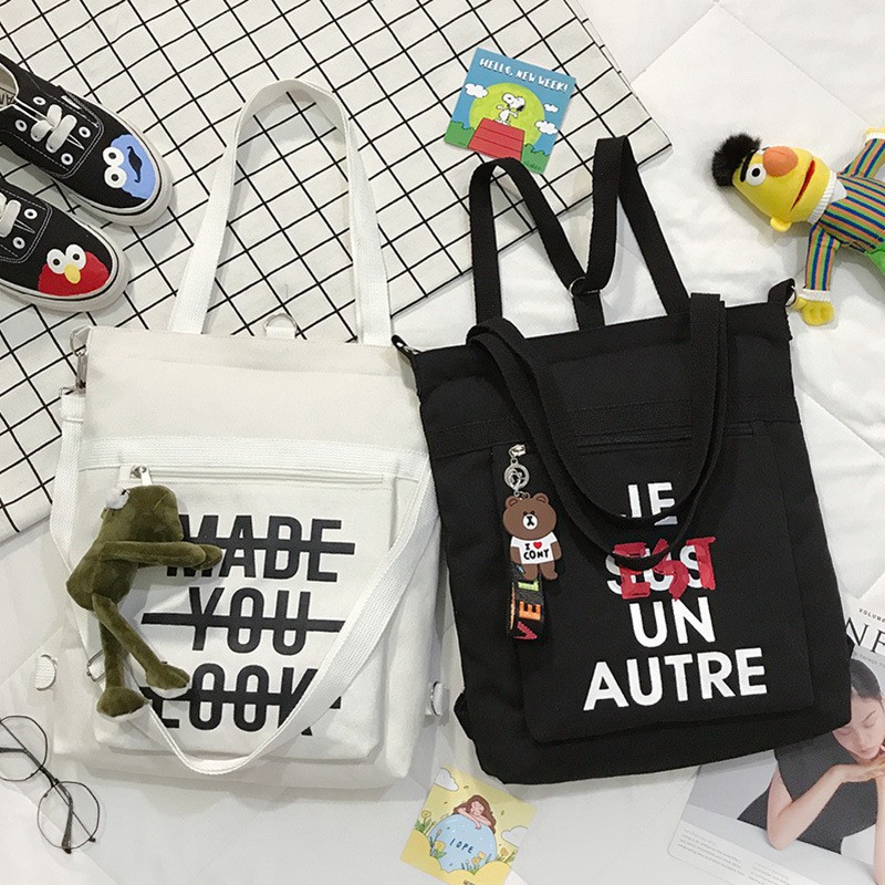 Túi Tote Vải Canvas Nữ 2022