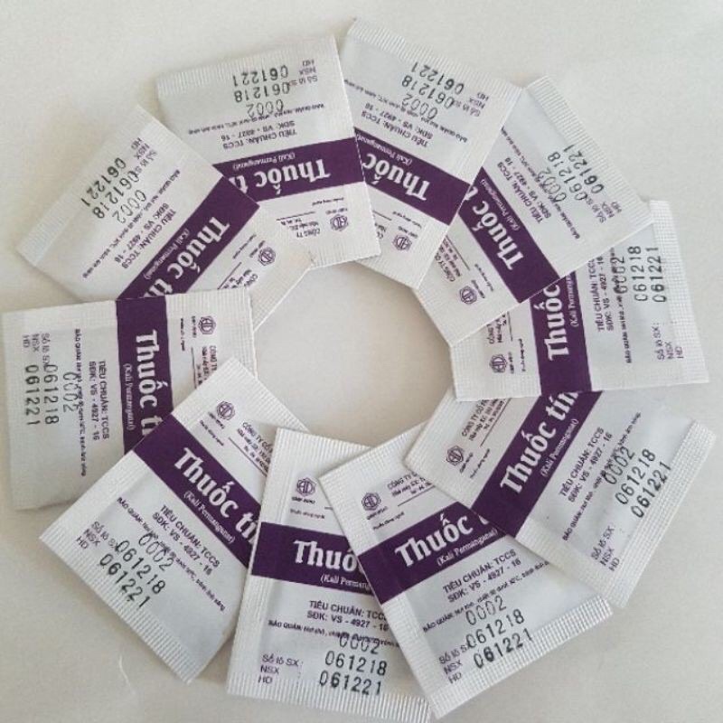 Thuốc_tím sát trùng bịch 10  gói