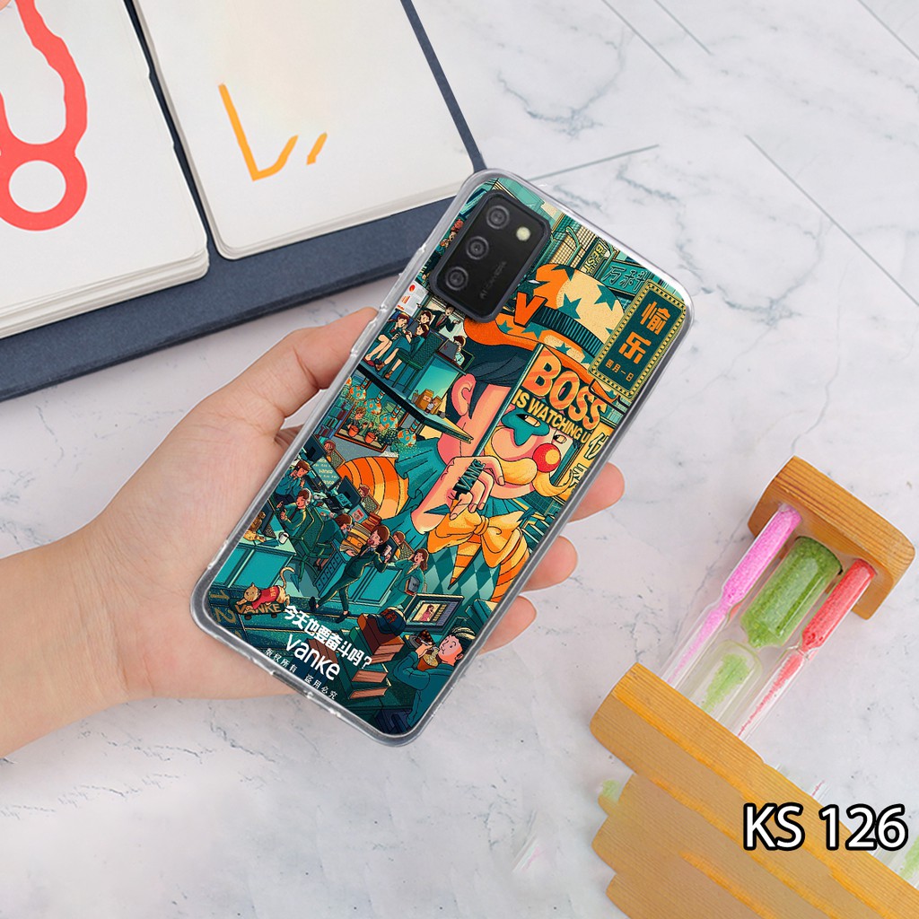 Ốp lưng điện thoai SamSung A02s in hình tự chọn  siêu đẹp, độc, lạ - KINGSTOREHN