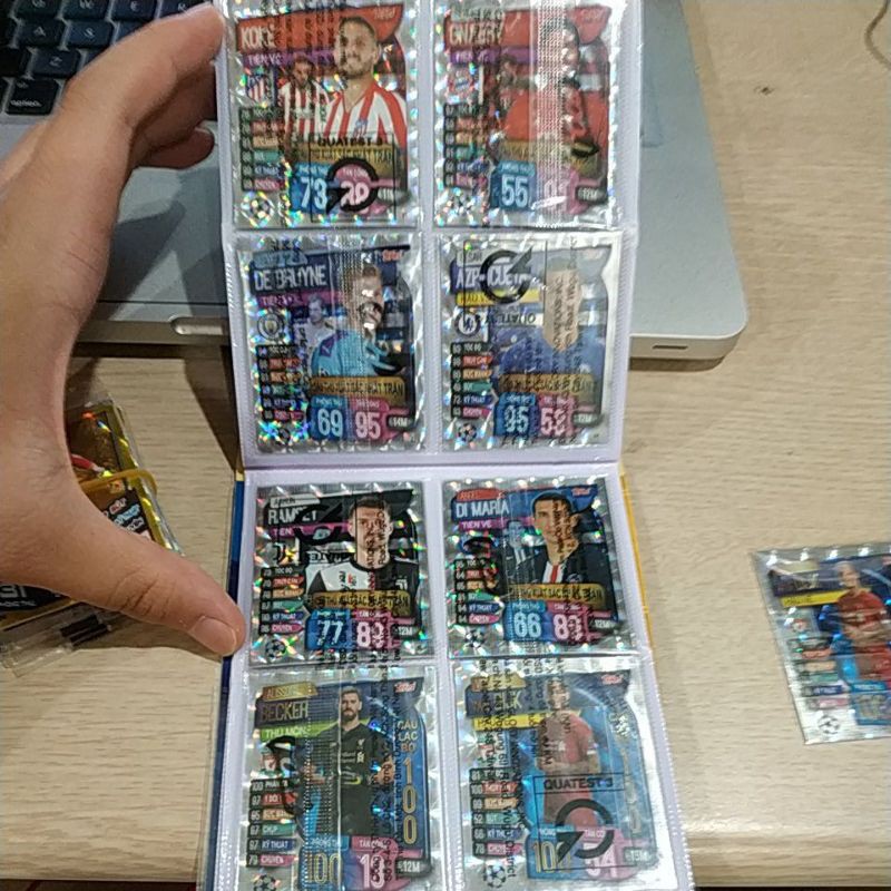 THẺ LẤP LÁNH POCA MATCH ATTAX 19-20