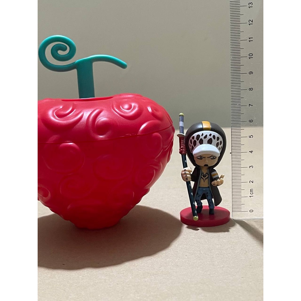 Mô hình Onepiece, Cốc trái ác quỷ, hộp đựng bỏng Chopper, trái ác quỷ của Luffy, Ace, Law. Mô hình sưu tầm One Piece