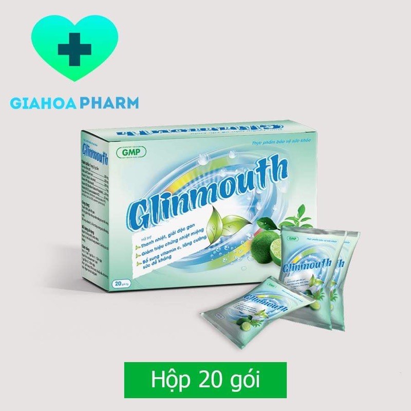 Bột nước mát Glinmouth - Hỗ trợ thanh nhiệt, giải độc, giảm nhiệt miệng, tăng cường đề kháng