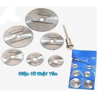 BỘ 6 LƯỠI CƯA CẮT GỖ MINI