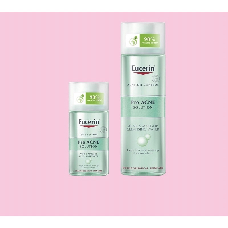 Nước tẩy trang Eucerin Pro ACNE SOLUTION cho da Dầu Mụn