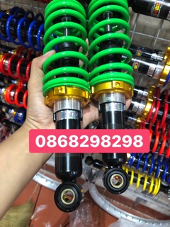 Phuộc nhúng sirius màu xanh lá