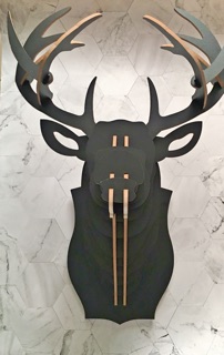 Đầu thú treo tường decor