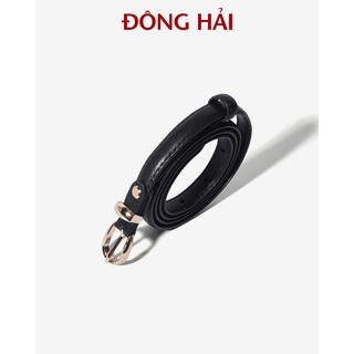 "TẶNG NGAY 30K khi theo dõi gian hàng " Dây nịt nữ Đông Hải da bò cao cấp khóa kim mạ vàng - MT19