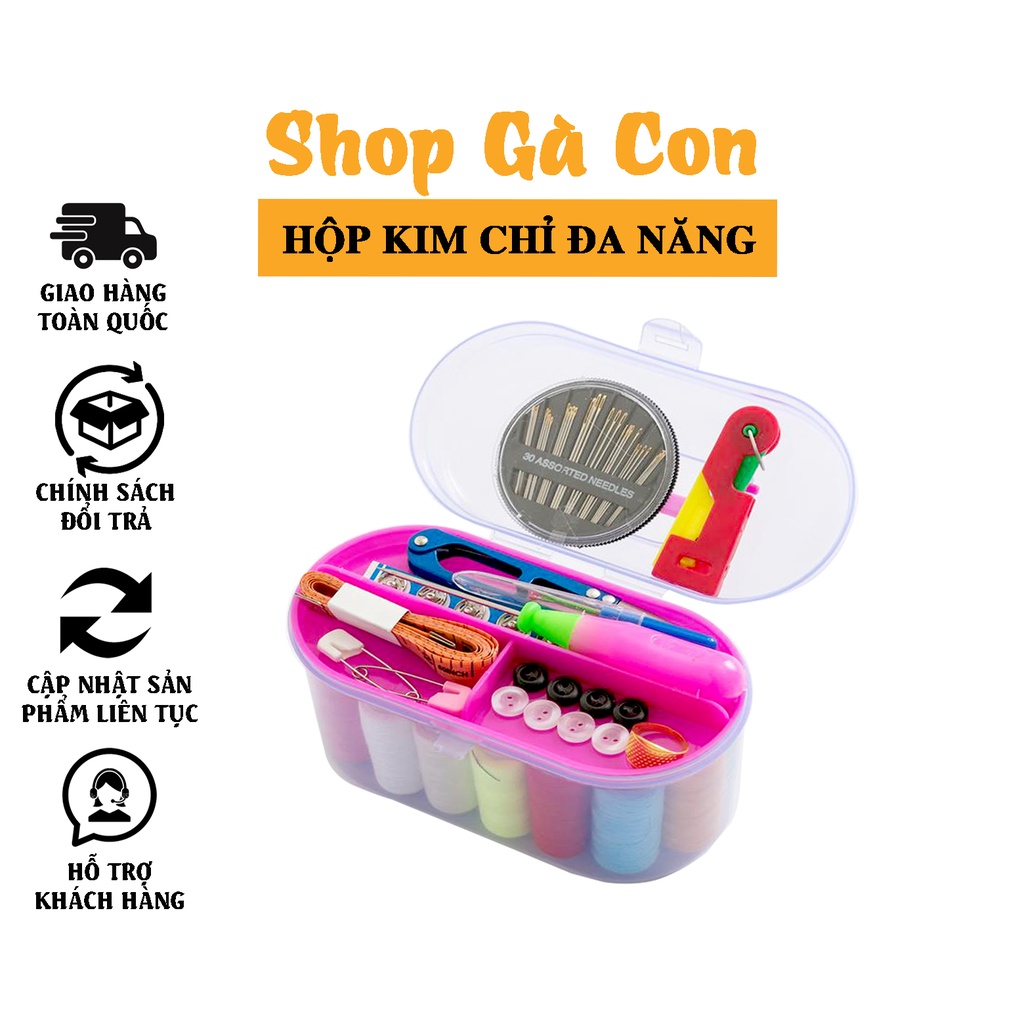 Bộ Kim Chỉ May Vá Đa Năng 55 Món Loại 1