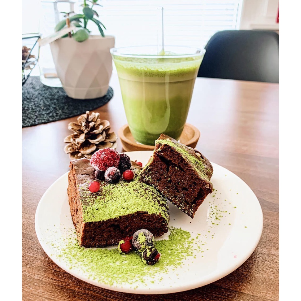 Bột trà xanh Matcha HỮU CƠ cao cấp 100g/50g DRAGON SUPERFOOD  - Matcha Power - Date: 3/2024 - Nhà hữu cơ