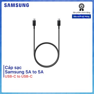 Cáp sạc nhanh Samsung 5A C to C - Dành cho củ Samsung 45W
