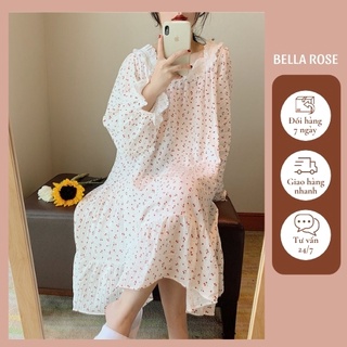 Đầm ngủ công chúa dễ thương phong cách tiểu thư Bella Rose HL6