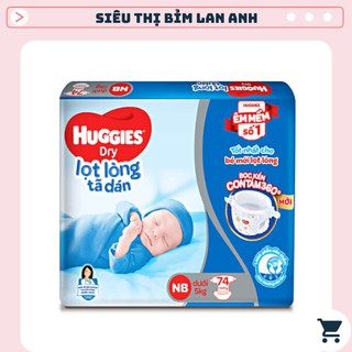 Tã / Bỉm quần/dán Huggies NB74/S56/M74/L68/XL62/XXL56(đệm mây mới co dãn 4 chiều)