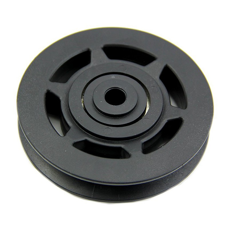 Bánh Xe Ròng Rọc 95mm Màu Đen Chống Mòn Chuyên Dụng Cho Các Thiết Bị Gym