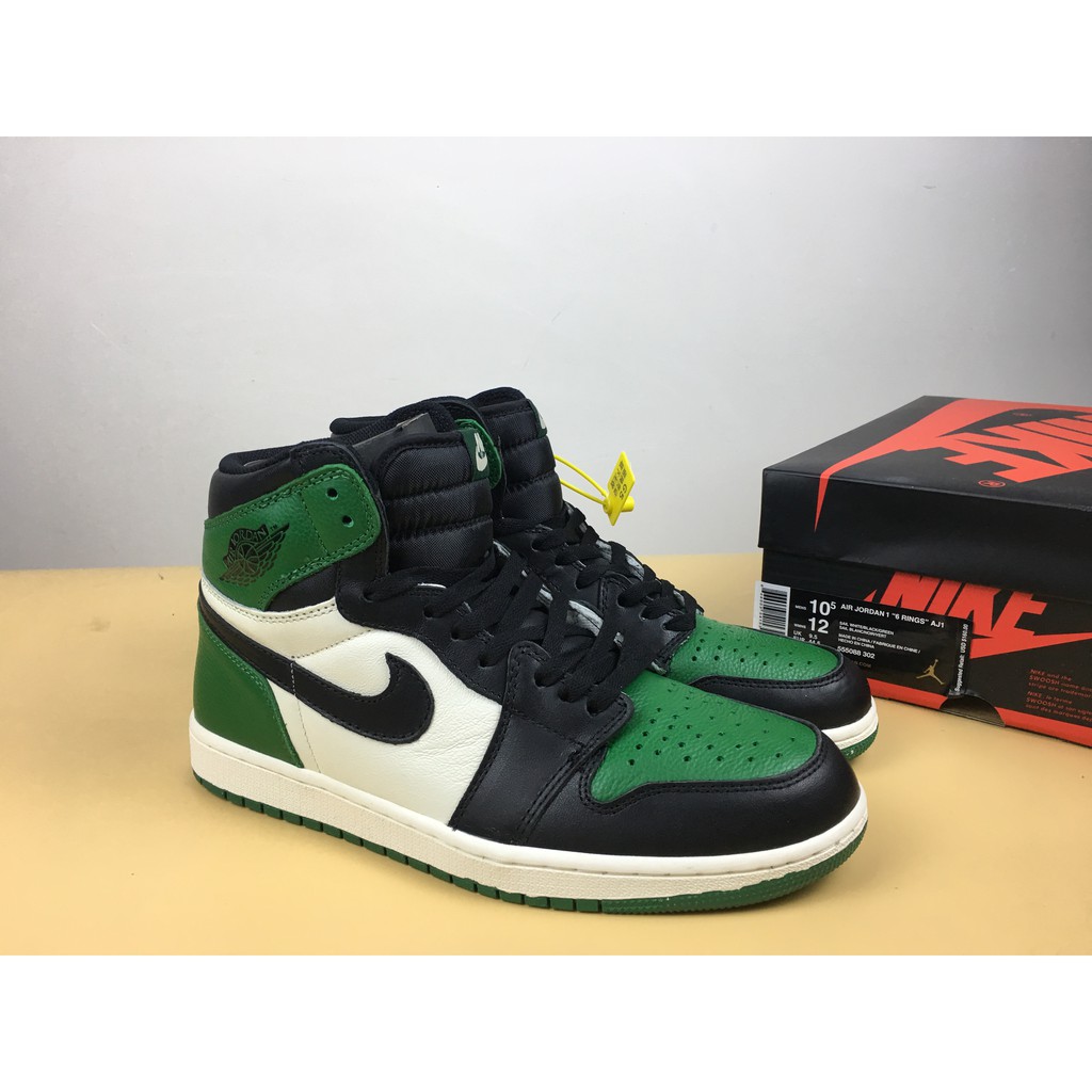 Giày Air Jordan 1 High OG Pine Green Sale 50%+ FreeShip (Fullbox ảnh thật 100%)