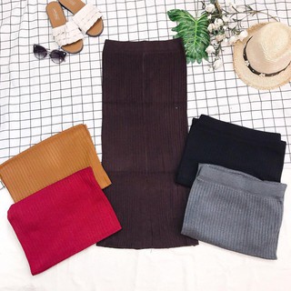 👗👗Chân váy len midi