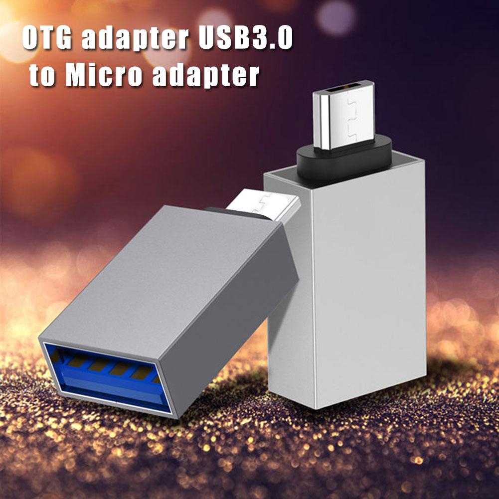 🌈NG 2/3PCS Micro USB OTG Adaptor Nam sang USB 3.0 Dữ liệu kết nối Nữ Portable OTG Converter