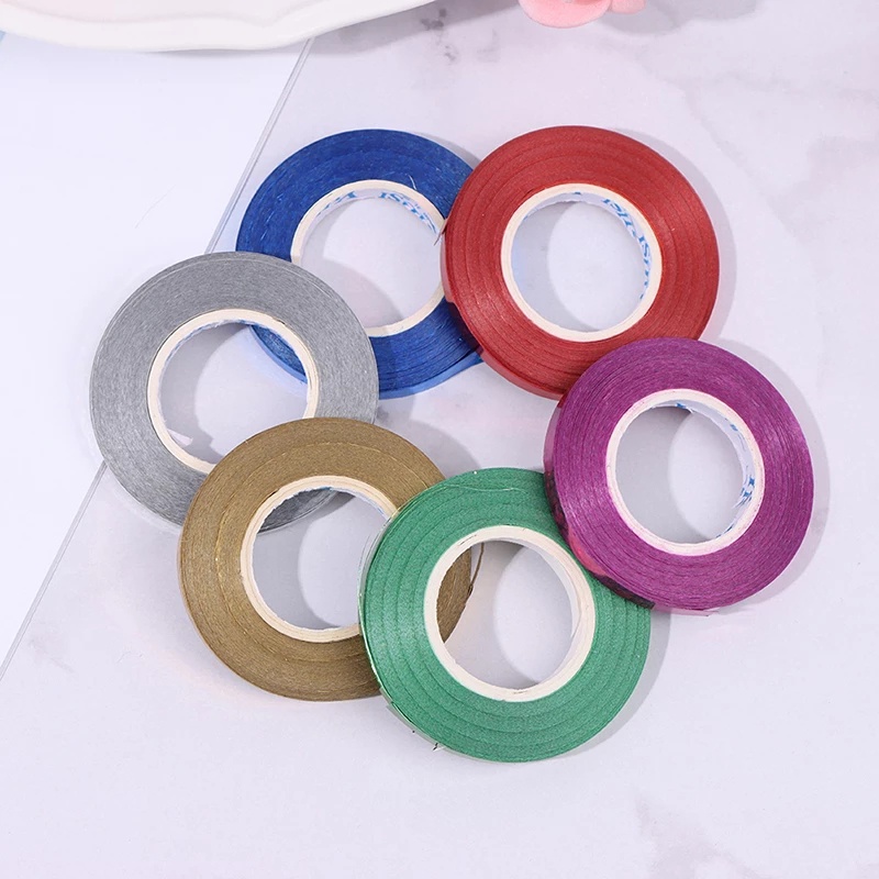 1 Cuộn Dây Ruy Băng Kim Tuyến 5mm*10m Trang Trí Bong Bóng