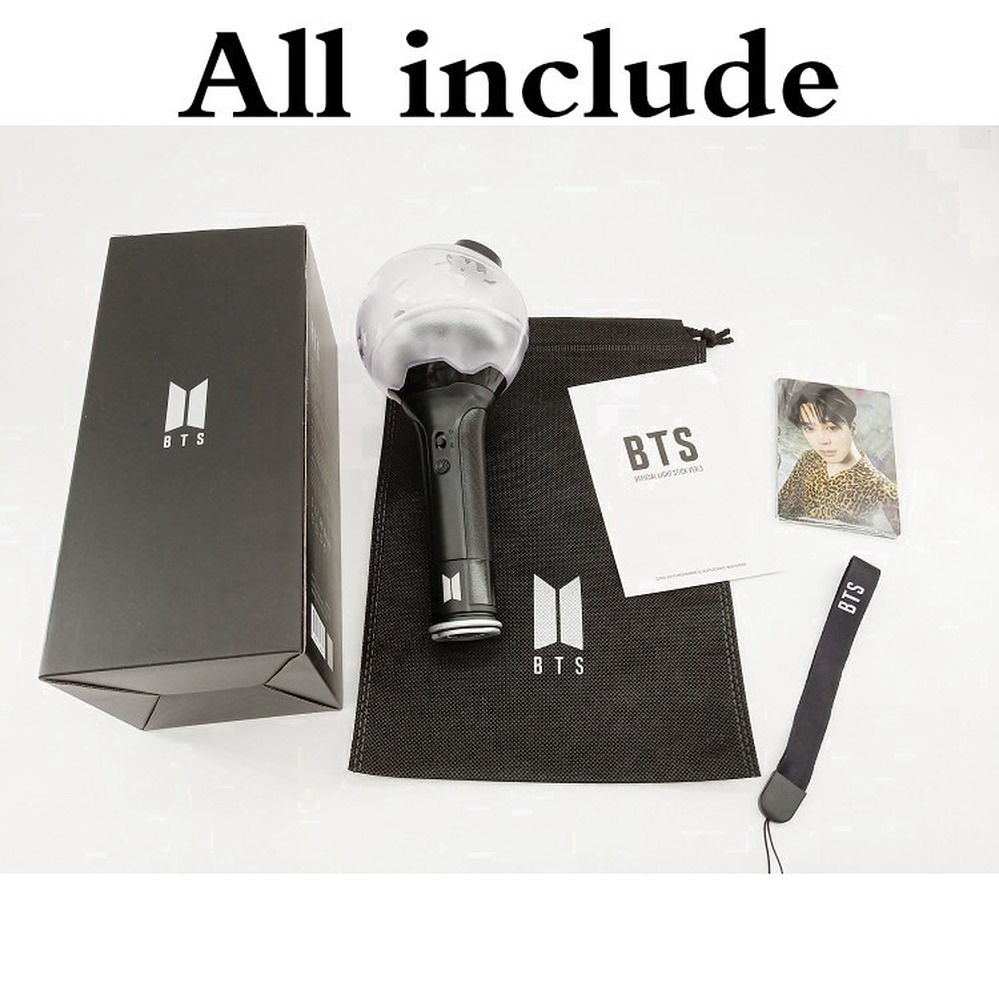 ❀Spot Hot❀ Cây Lightstick BTS ARMY BOMB kết nối Bluetooth kèm phụ kiện và quà tặng