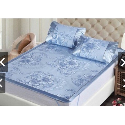 [Shopee giá rẻ] Chiếu lụa điều hoà kích thước 1m5, 1m6, 1m8, 2m