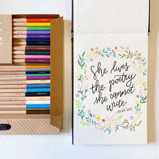 Màu chì Miya Erasable Coloured Pencil (set 24/36/48)