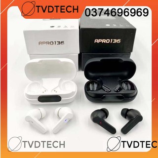 Tai Nghe Apro 136 Cao Cấp Chống ồn 3 Micro Pin 20H - Bảo Hành ĐỔI MỚI Tvdtech