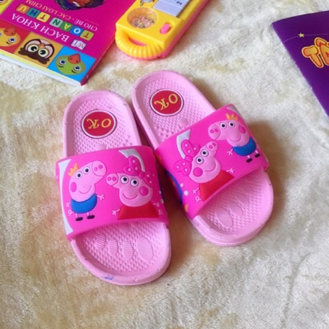 Dép heo peppa dễ thương cho bé gái