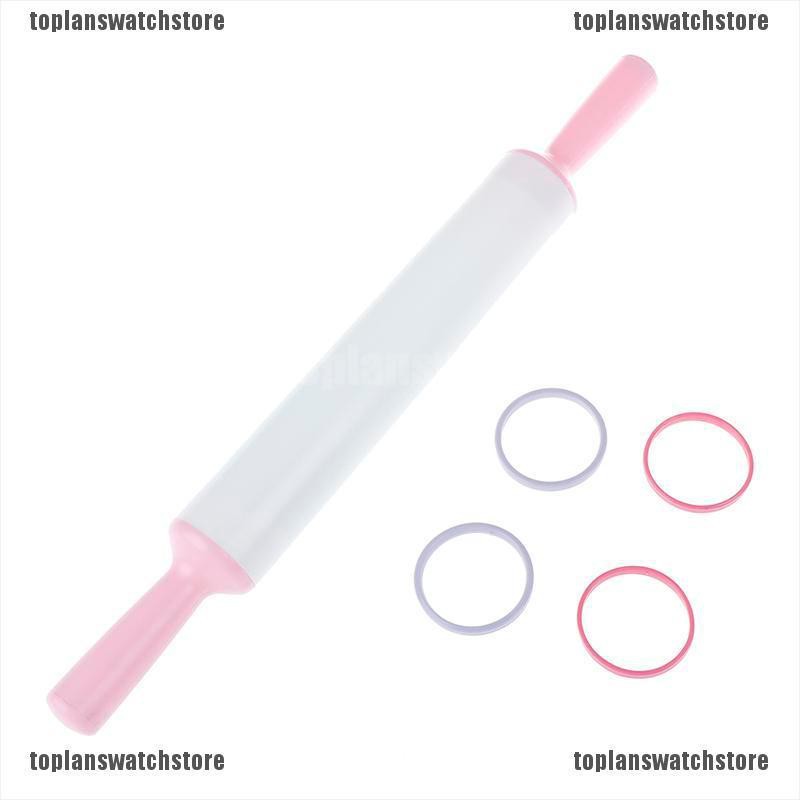 【COD•tope】Non-stick Glide fondant Rolling Pin Fondant Cake Dough Roller Cake R