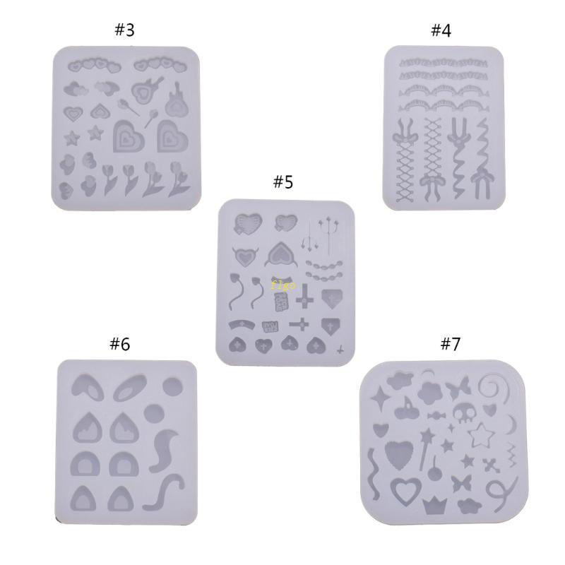 Khuôn Làm Móc Khóa Bằng Silicone Epoxy Resin