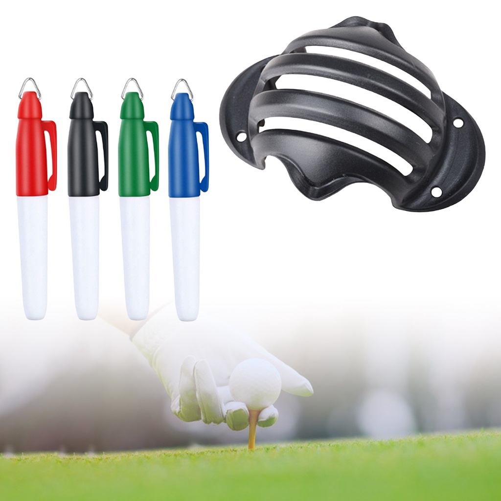 Bộ Bút Đánh Dấu Vị Trí Bóng Golf Kèm 4 Bút