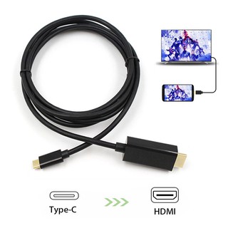 Type c to HDMI Video Cable USB C USB 3.1 to HDMI Cable 1.8 M 4Kx2K USB 3.1 to HDMI Support 4K 1.8 Meters usb c hdmi