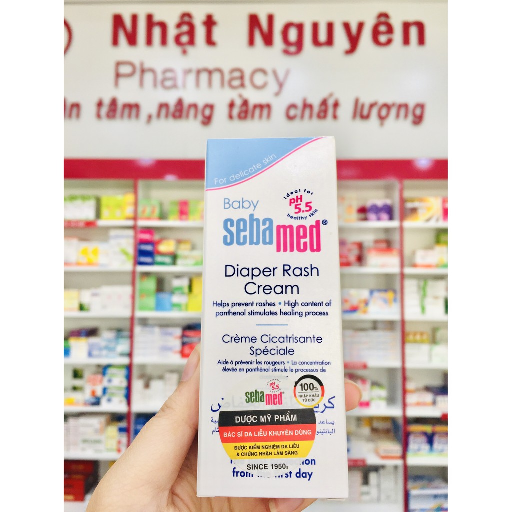 BABY SEBAMED DIAPER RASH CREAM - Kem ngăn ngừa hăm tã cho bé Sebamed pH5.5