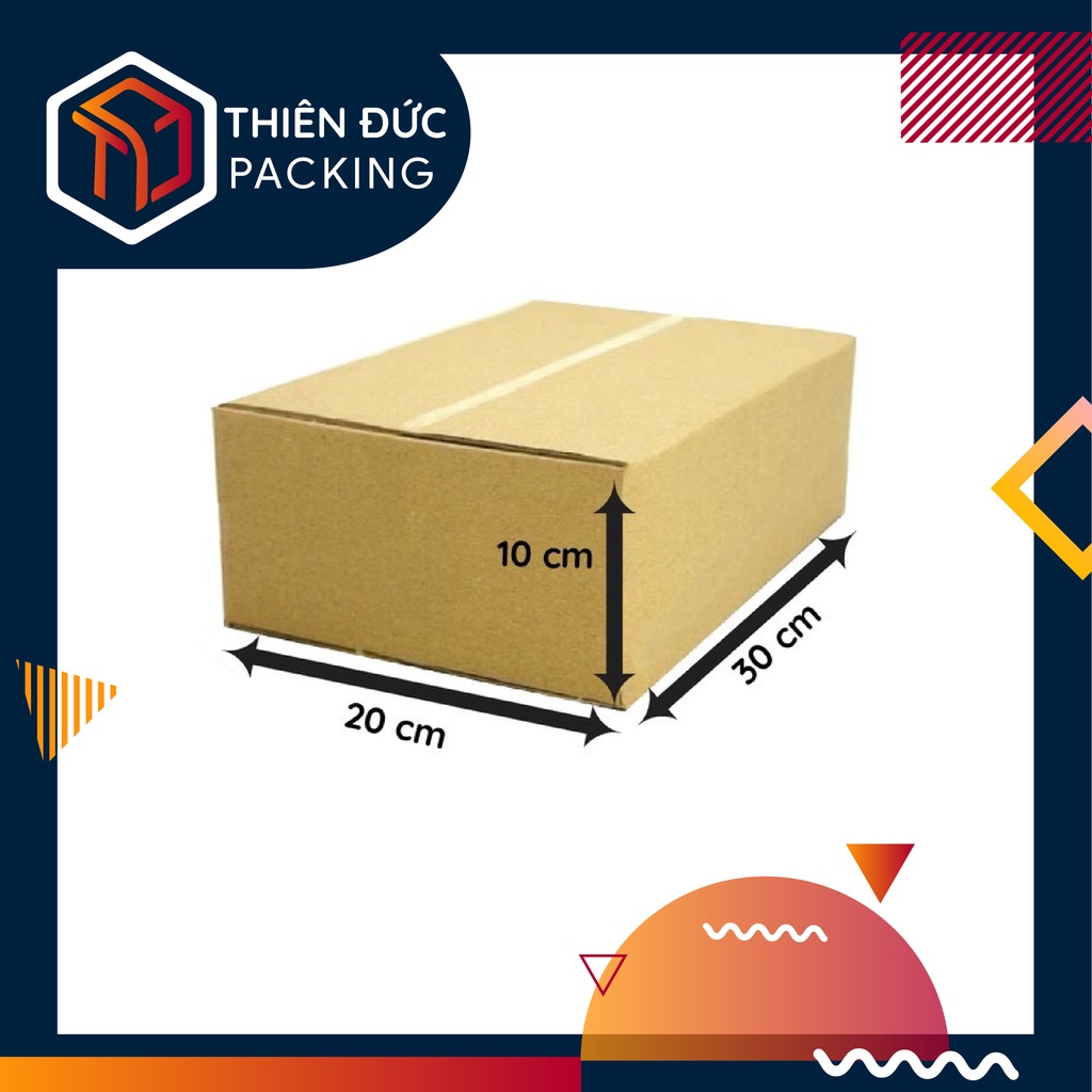 COMBO 20 thùng 30x20x10 hộp carton đóng hàng cứng cáp