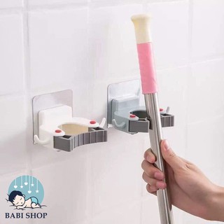 Móc dính tường treo cây lau nha tiện ích - SET 3 cái