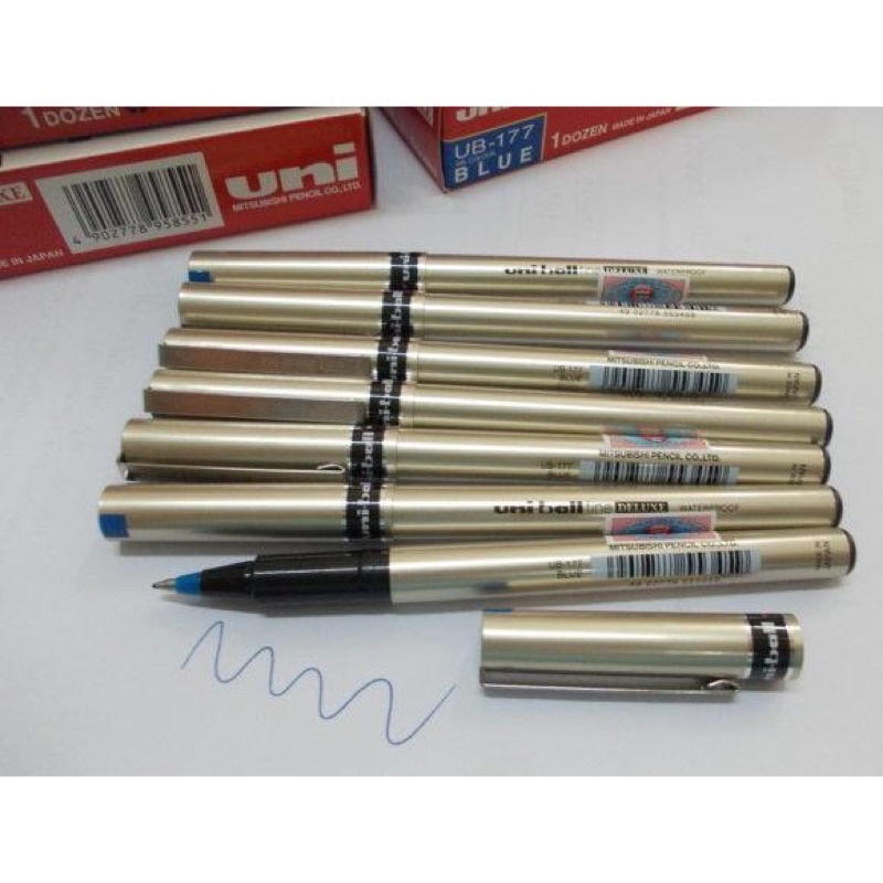 Bút bi nước Uni Ball UB177 nét 0.7mm.