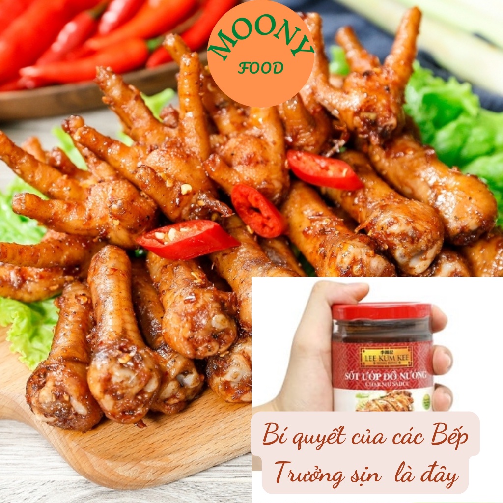 Sốt Ướp Đồ Nướng Thịt Lee Kum Kee Thơm Ngon Hộp Thủy Tinh 240G