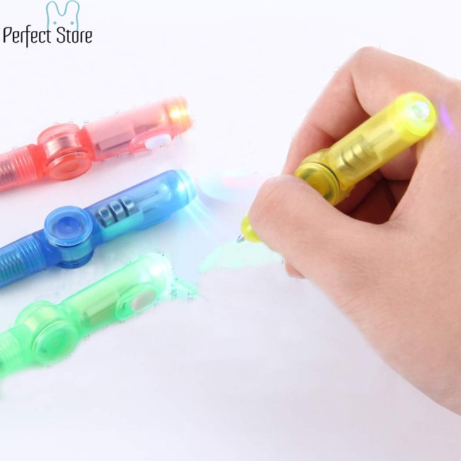 Bút Bi Có Đèn Led Nhiều Màu Sắc