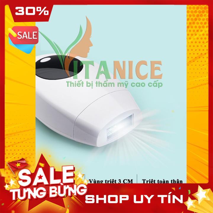 máy triệt lông A110 IPL mini vĩnh viễn có màn hình hiển thị công suất cao bảo hành 12 tháng chính hãng