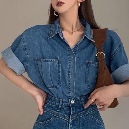 ÁO SƠ MI DENIM TÚI HỘP (S0652)