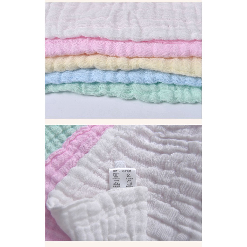 Khăn Tay Cotton Mềm Mại Cho Bé