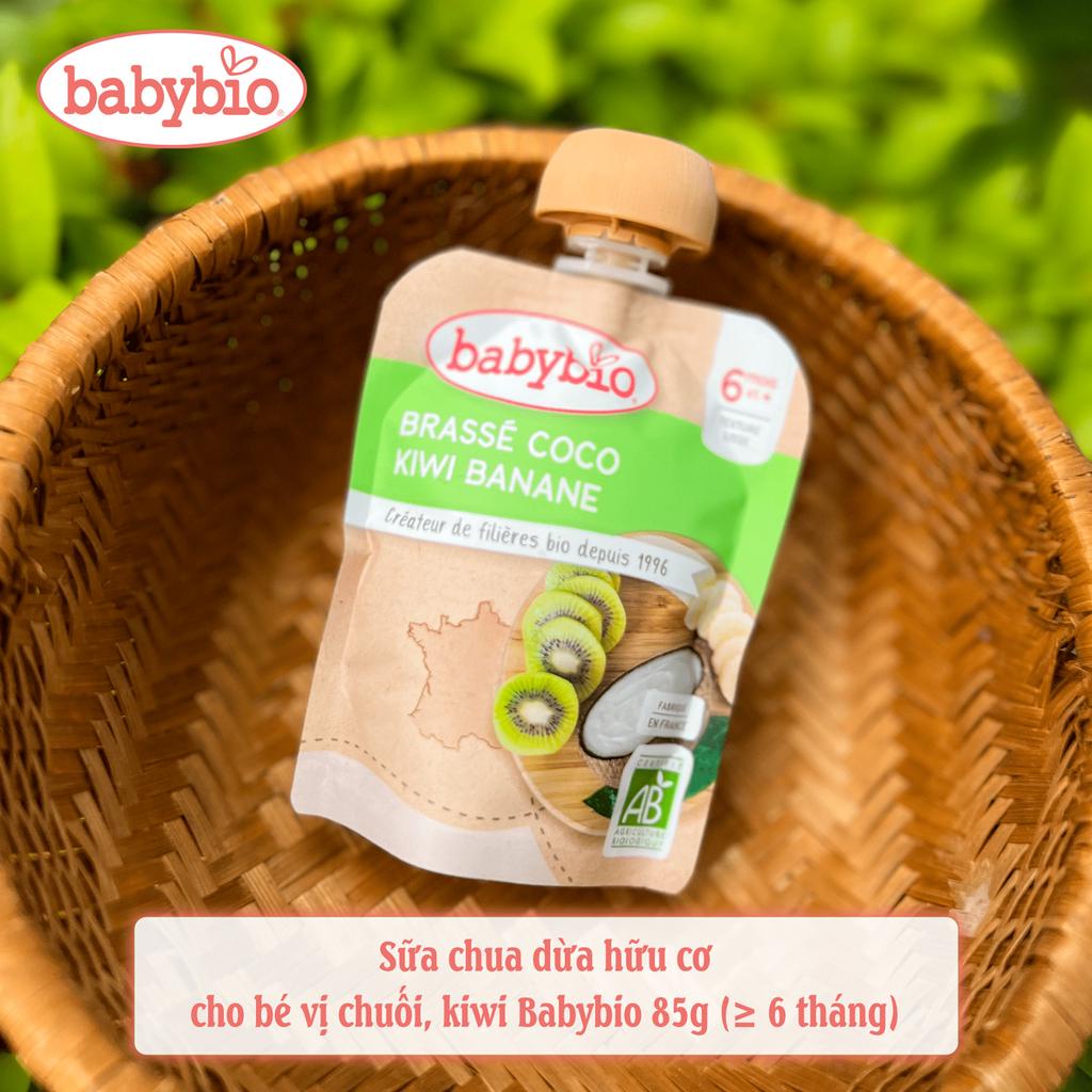 Sữa chua hữu cơ cho bé 6 tháng tuổi Babybio 85g