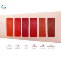 Son Thỏi Agapan Pit A Pat Lipstick Red Limited Edition